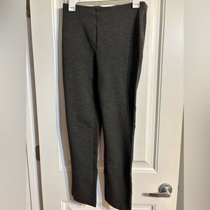 Liz Claiborne Alexis Dark Gray Ponte Pants